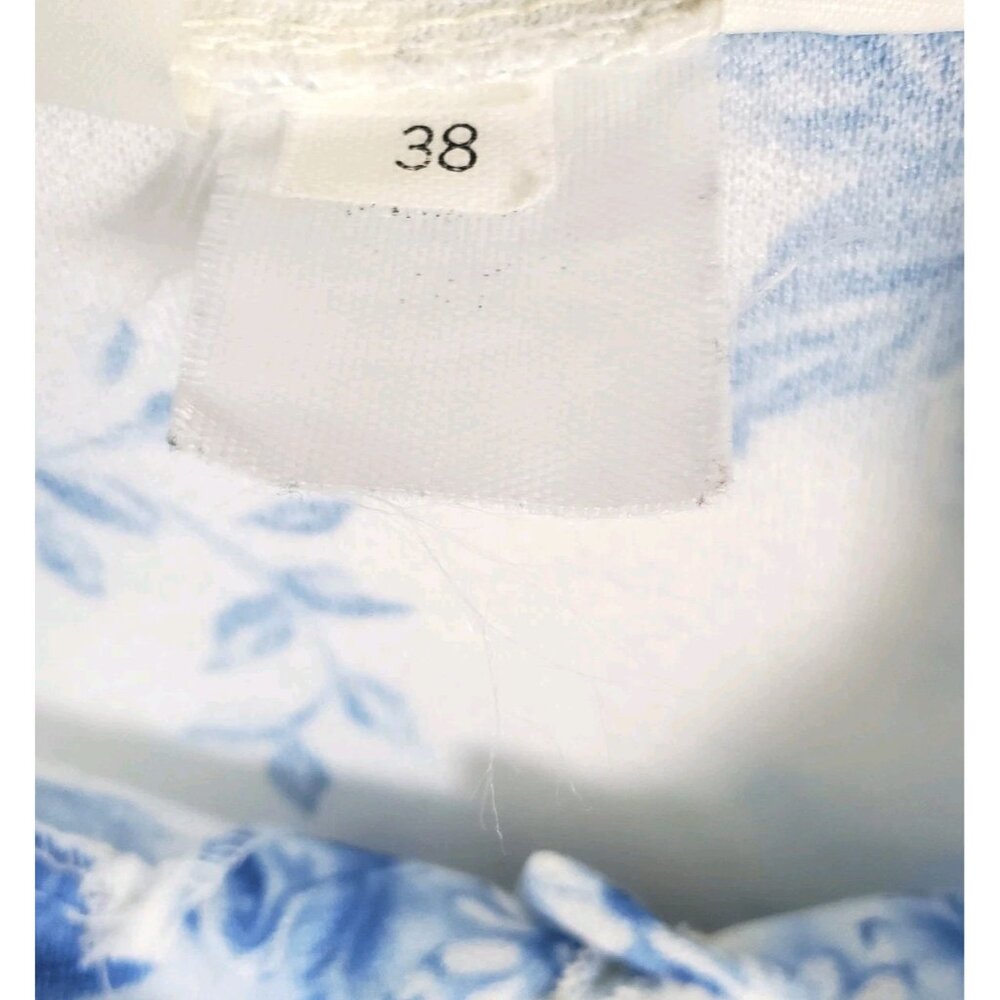 Vintage 1970s Lade Devon Floral Dress Top Blouse Size 2x - Picture 4 of 4